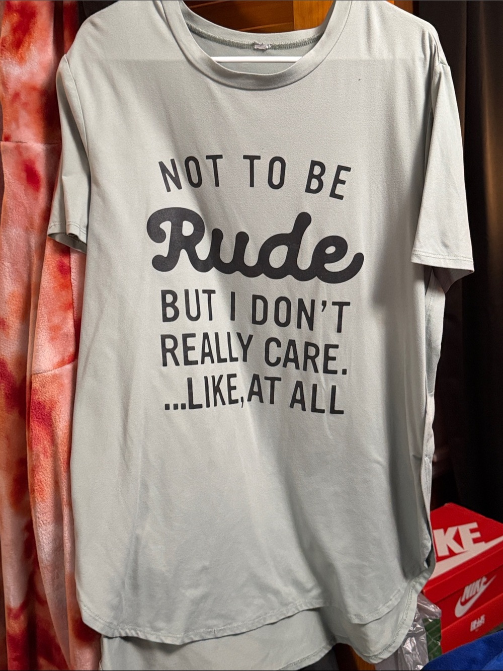 SHEIN Light Gray Short Sleeve Graphic Tee